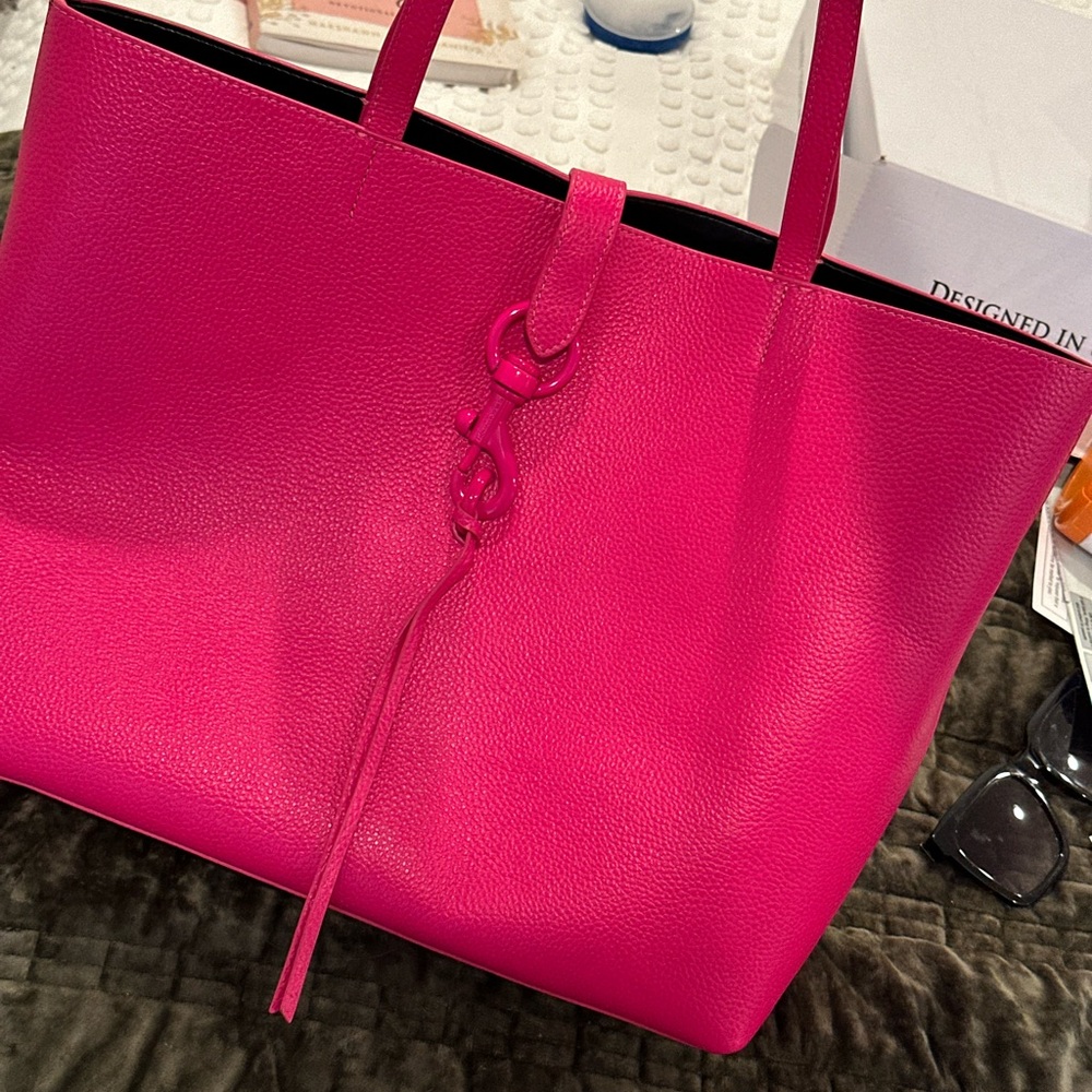 Rebecca Minkoff Pink Leather Tote Bag